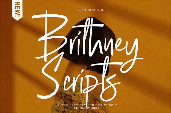 Brithney Scripts: A Stylish Handwritten Font for Modern Web Design
