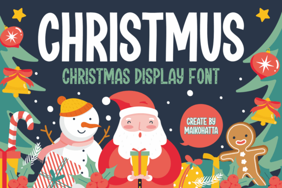 Christmus Font: A Web Designer’s Holiday Layout Test
