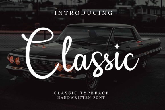 Classic Font: A Handwritten Typeface for Small Business Branding