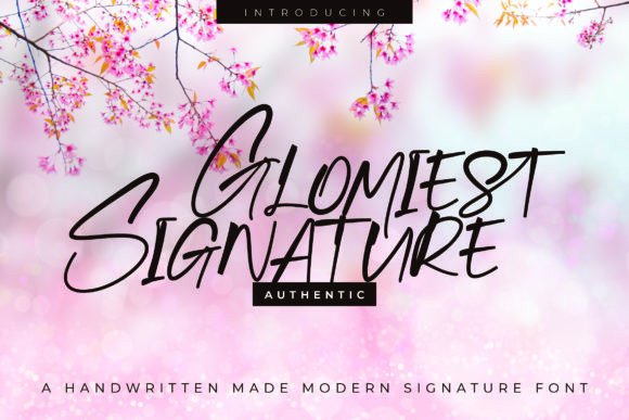 Glomiest Font: A Designer’s Take on Elegant Script