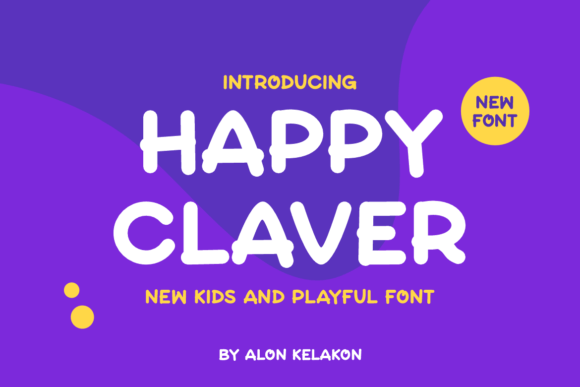 Happy Claver: A Friendly Handwritten Font for Modern Web Design