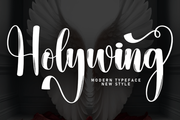 Holywing: A Charming Handwritten Font for Digital Designers