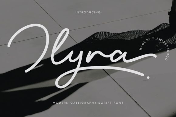 Ilyra Font: Elegant Script for Handmade Products
