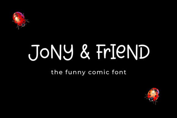 Jony and Friend: A Playful Script Font for Lively Campaign Visuals