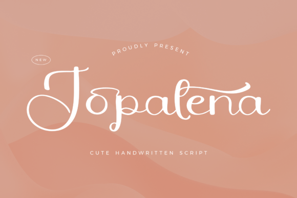 Jopalena Font: A Handwritten Script for Editorial Design
