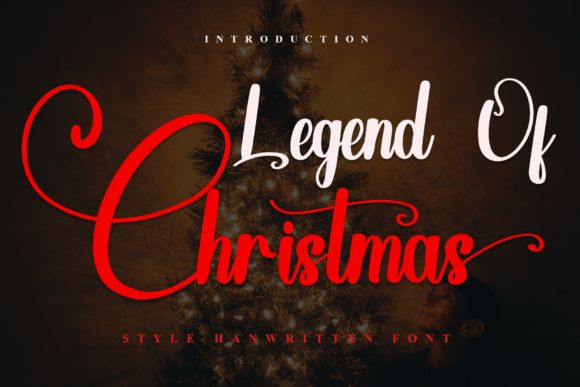 Legend of Christmas Font: A Festive Typeface for Holiday Branding