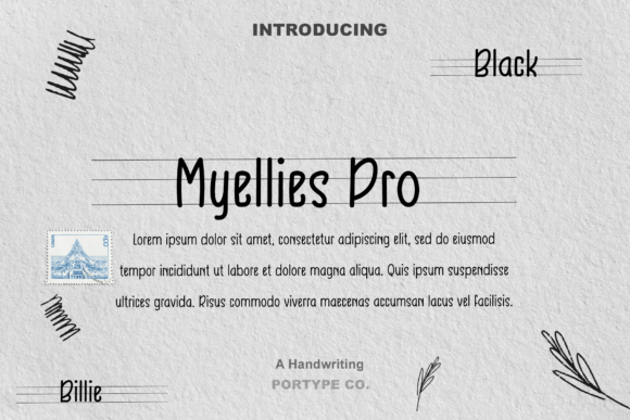 Myellies Pro: A Handwritten Font That Elevates Craft and Product Design