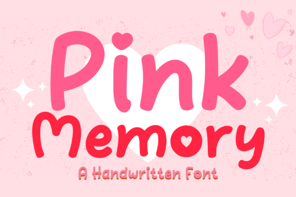 Pink Memory: A Playful Font That Elevates Small Business Branding