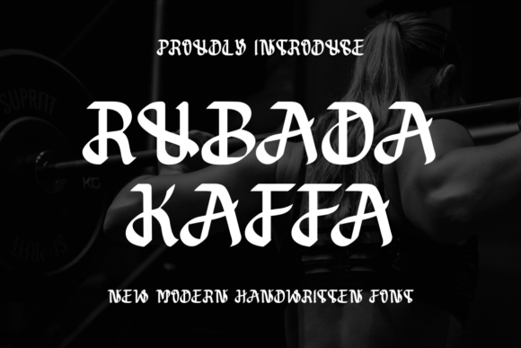 Rubada Kaffa Font: Bold Script for Web Design
