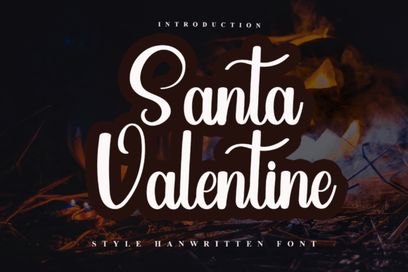 Santa Valentine: A Script Amp Font for Modern Campaign Design