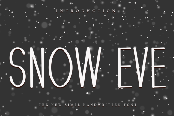 Snow Eve: A Handwritten Font That Elevates Editorial Design