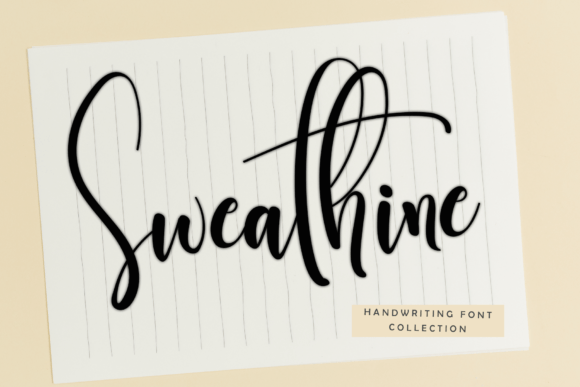 Sweathine: A Fresh Handwritten Font for Modern Editorial Design