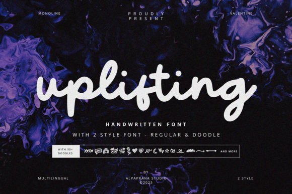 Uplifting Font: Elevating Digital Marketing Visuals