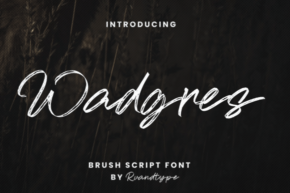 Wadgres Font Review: Modern Script for Web Design